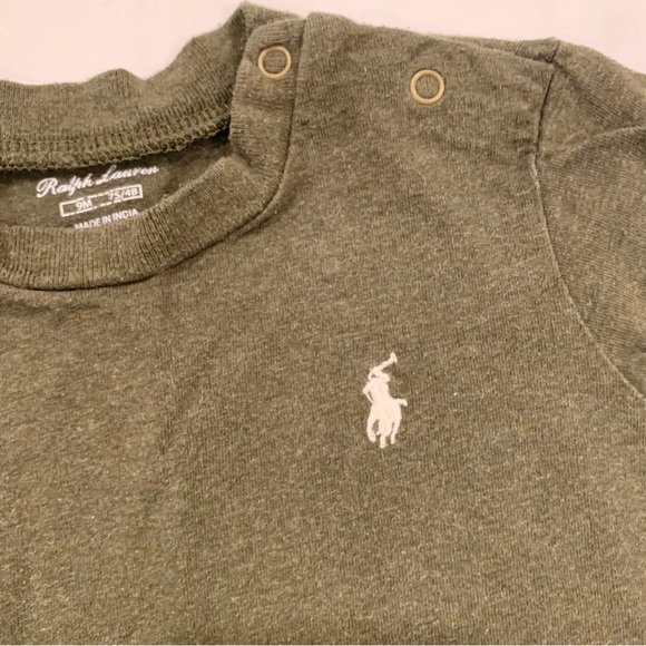 Ralph Lauren Baby Set of 2 Tee Shirts - 9 Months - Picture 7 of 7